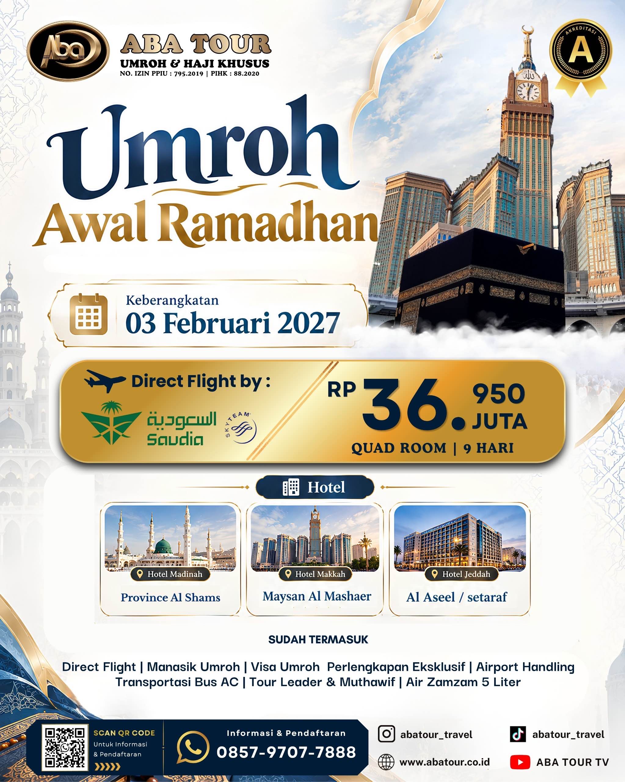 Umroh awal ramadhan 