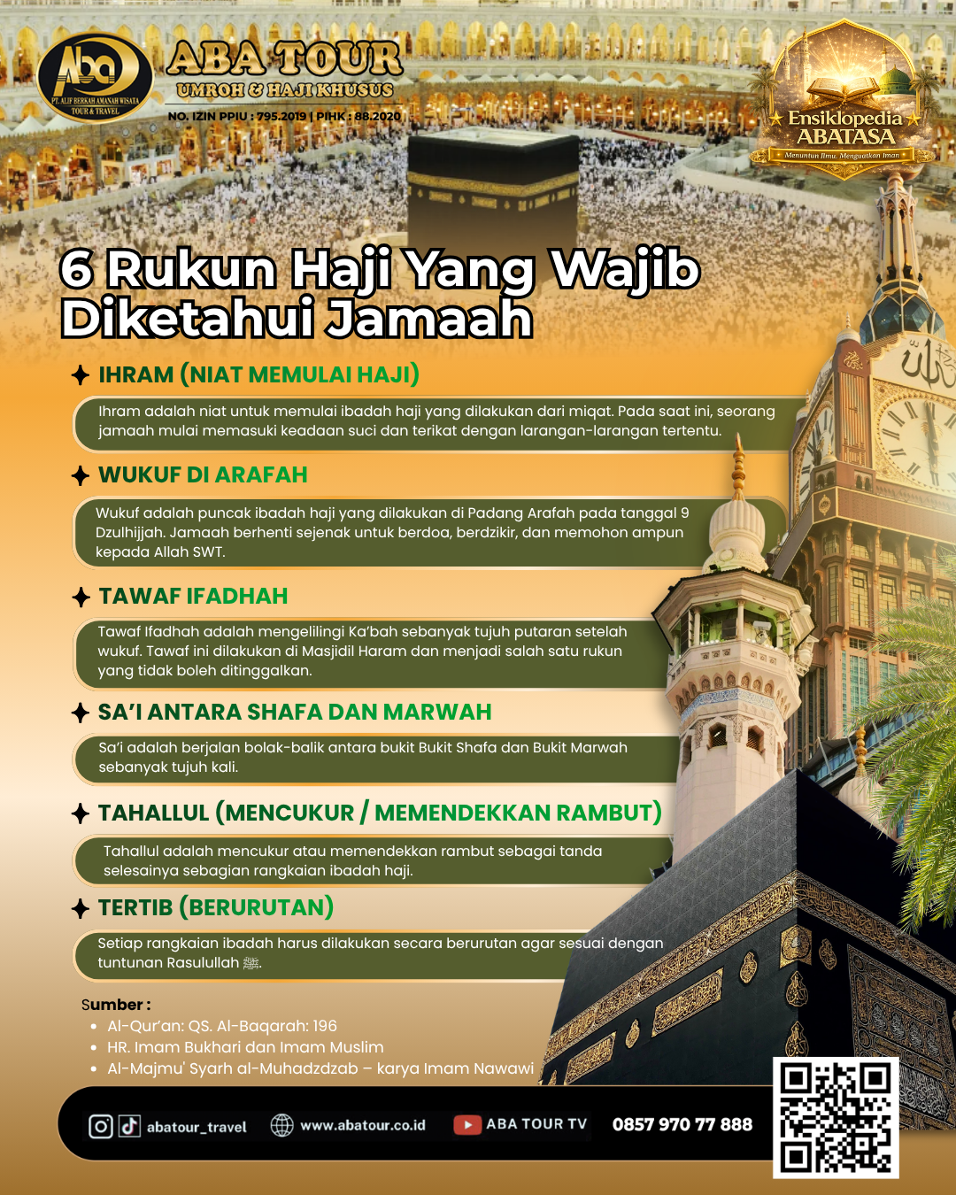Rukun Ibadah Haji